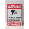 Image 1 : PRIVATE PROPERTY NO TRESPASSING SIGN VIDEO