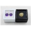Image 1 : #248-NATURAL OPAL  4.10CT & PURPLE AMETHYST 3.00CT