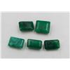 Image 1 : #122-NATURAL GREEN EMERALD GEMSTONES 41.50 CT