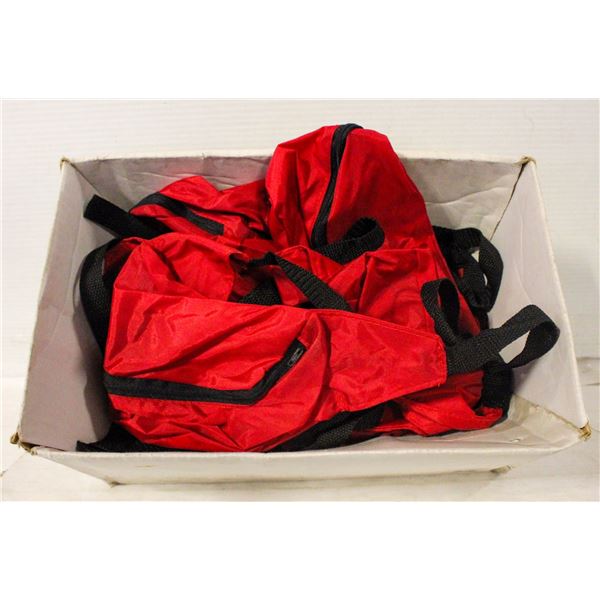12 NEW  RED FANNY PACKS