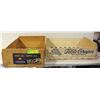 Image 1 : 2 VINTAGE GRAPE BOXES FOR DCOR