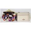 Image 1 : ESTATE COACH CARD WALLET & CHANGE POUCH TOGETHER