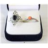 Image 1 : 2 ESTATE RINGS IN BOX TOGETHER-ESTATE