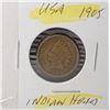 Image 1 : 8) USA 1905 INDIAN HEAD PENNY