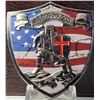 Image 1 : 1) SHIELD SHAPED KNIGHTS TEMPLAR TOKEN WITH