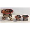 Image 1 : AZTEC MAYAN BOWLS - ESTATE