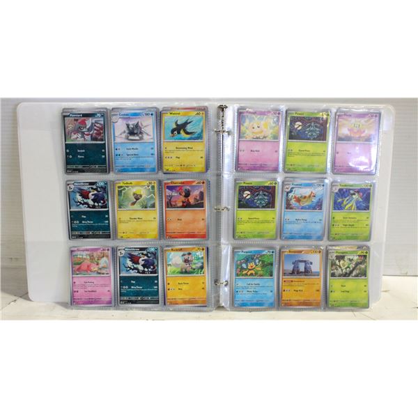 BINDER POKEMON CARDS
