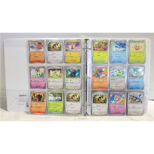 BINDER POKEMON CARDS