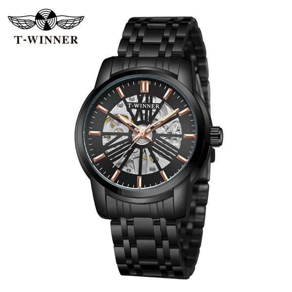 NEW AUTOMATIC SKELETAL T-WINNER WATCH