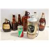 Image 1 : BOX OF VINTAGE BOTTLES INCLUDING PERFEX