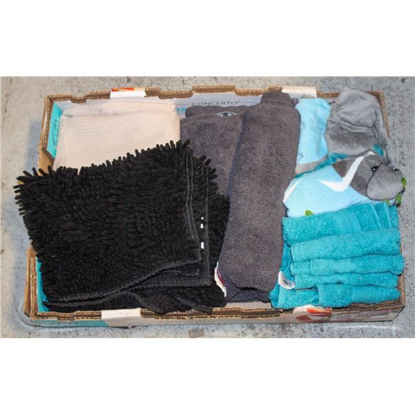 NEW TOWELS/SHOWER CURTAIN & MORE