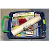 Image 1 : BIN CRAFT & PAINTING SUPPLIES
