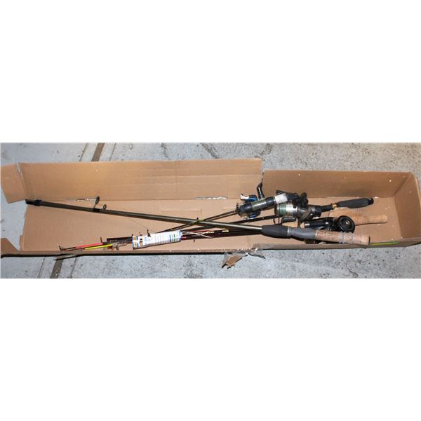 FISHING RODS & REELS