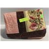 Image 1 : 5FT VINTAGE PATCHWORK QUILT HANDMADE-ESTATE