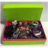 Image 1 : VINTAGE JEWELRY BOX FULL OF ESTATE JEWELRY-ESTATE