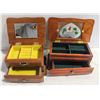 Image 1 : 2 WOOD JEWELRY BOXES TOGETHER-ESTATE