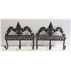 Image 1 : SET OF 2 STEEL COAT RACKS