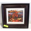 Image 1 : TOM THOMSON "LAKE AND RED TREE 1916" FRAMED