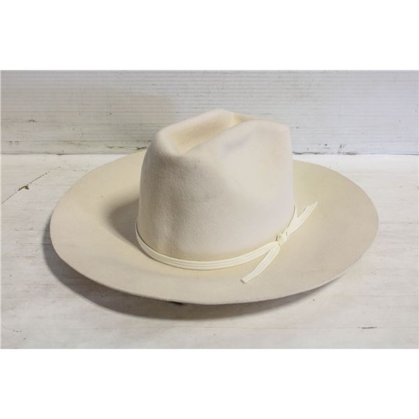 VINTAGE LANNING 6 7/8 FELT BELLEVILLE HAT-ESTATE