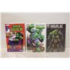 Image 1 : HULK COMICS (LOT OF 3) VARIANT #1?S