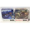 Image 1 : 2 SEALED 1000PCE PUZZLES