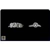 Image 1 : #1301-HIS AND HERS WEDDING SET WITH 1.00 CT GRA