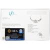 Image 2 : #1295-1.00 CT GRA CERTIFIED ROUND BRILLIANT CUT