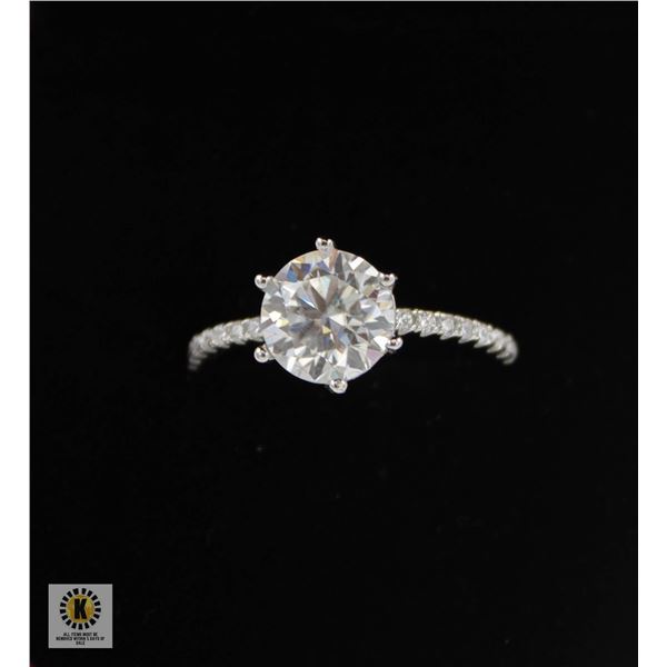 #1284-2.00 CT GRA CERTIFIED ROUND BRILLIANT CUT