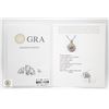 Image 2 : #1292-1.00 CT TW GRA CERTIFIED ROUND BRILLIANT CUT