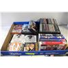 Image 1 : LOT OF CD’S,DVDS +TRAVEL CASE OF MOVIES
