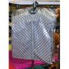Image 1 : NEW EXPRESS S 9/10 STRIPED PLAD BUTTON UP