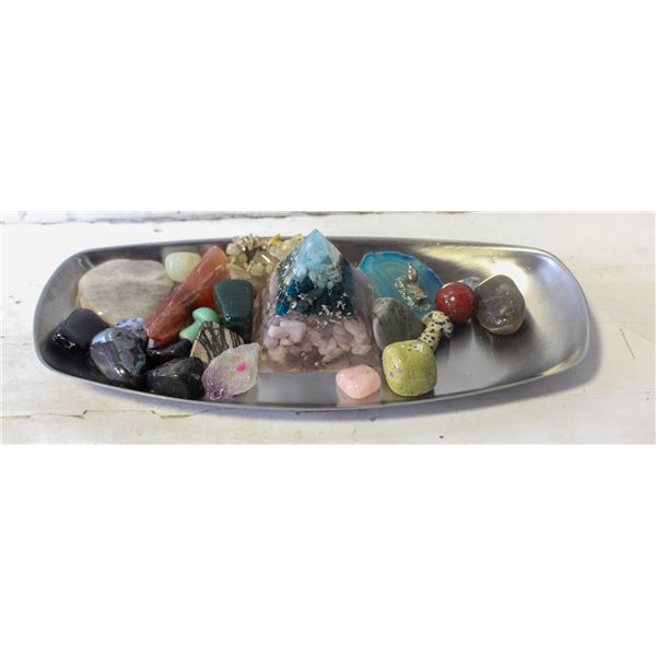 TRAY MIXED GEMSTONES