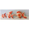 Image 1 : 3PC VINTAGE CHALKWARE WALL FISH