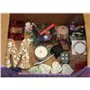 Image 1 : BOX W/NEW SCENTED CANDLE GLASSES VINTAGE