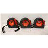Image 1 : 3 X ITC A6 FOOT TAPE MEASURES