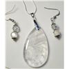 Image 1 : 7) NATURAL CLEAR ROCK CRYSTAL PEAR SHAPED