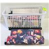 Image 1 : BIN OF 11 MIXED ANIME WALL HANGINGS