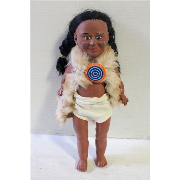 1963 HUDSON'S BAY INDIGINOUS DOLL 15INCH