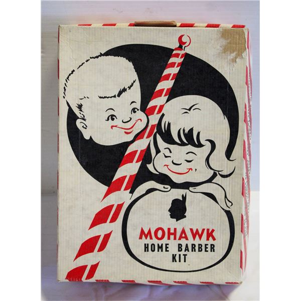VINTAGE MOHAWK HOME BARBER KIT IN BOX