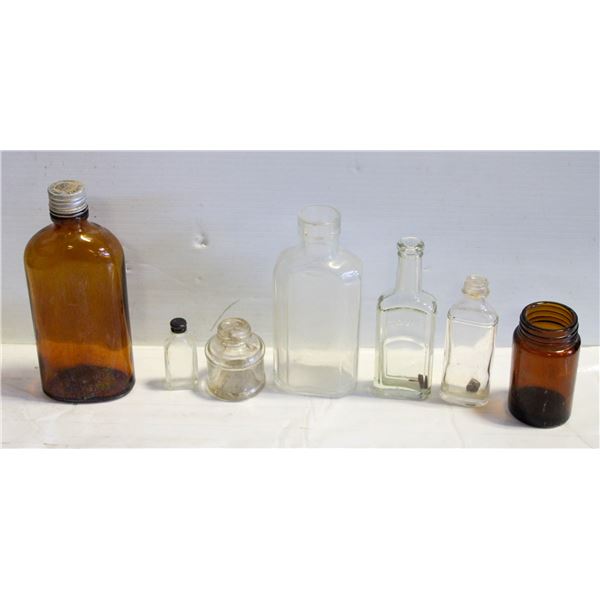 KRUSHEN SALTS, DAVIS VEGETABLE PAINKILLER BOTTLES