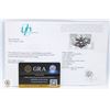 Image 3 : #1225-5.00 CT GRA CERTIFIED ROUND BRILLIANT
