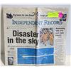 2003 INDEPENDANT RECORD "DISASTER IN THE SKY"