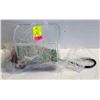 SMALL AQUARIUM W 2 TONE STONES & NET