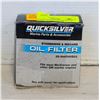 Image 3 : NEW WITH BOX QUICKSILVER OIL FILTER FOR MCM/MIE GM