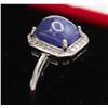 Image 2 : #1155-2.20 CT OVAL 6 X 8 CABOCHON TANZANITE