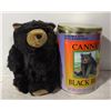 Image 1 : CANNED BLACK BEAR 12INCH PLUSH IN CAN