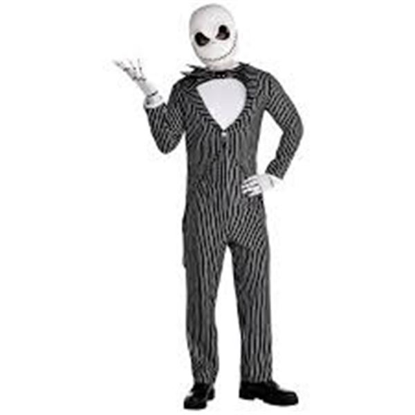 NEW DISGUISE JACK SKELLINGTON DELUXE ADULT LARGE