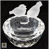 Image 1 : SWAROVSKI CRYSTAL BIRD BATH (NO DAMAGE)