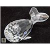 Image 1 : SWAROVSKI CRYSTAL WHALE (NO DAMAGE)