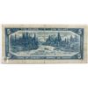 Image 2 : 1954 CANADIAN $5 DOLLAR BILL - G. BOUEY/
